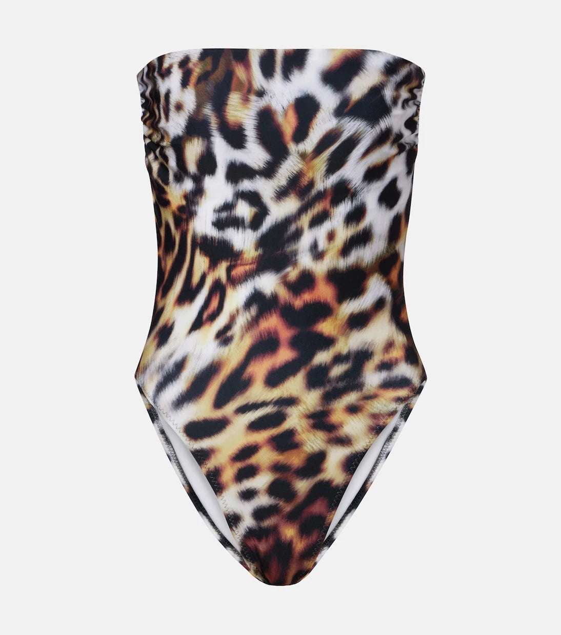 Norma Kamali - Bishop leopard print swimsuit