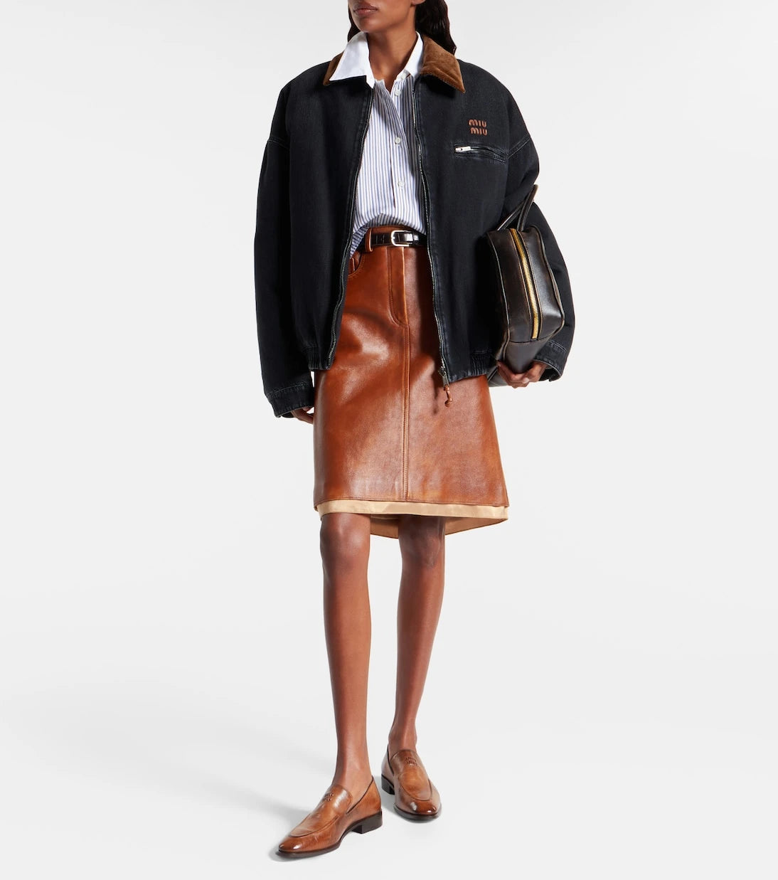 Miu Miu - Logo denim jacket