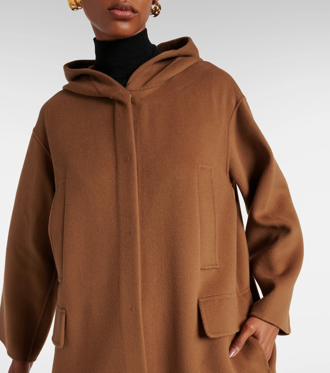 'S Max Mara - معطف بارك من الصوف