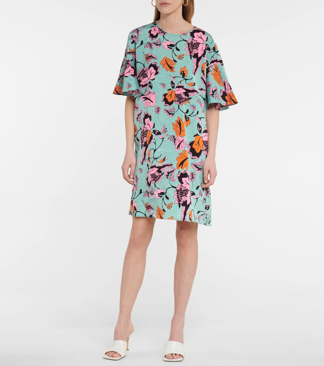 Diane von Furstenberg - Arlene printed cady minidress