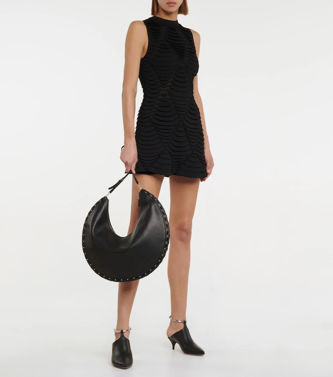Alaïa - Le Demi-Lune Large leather shoulder bag