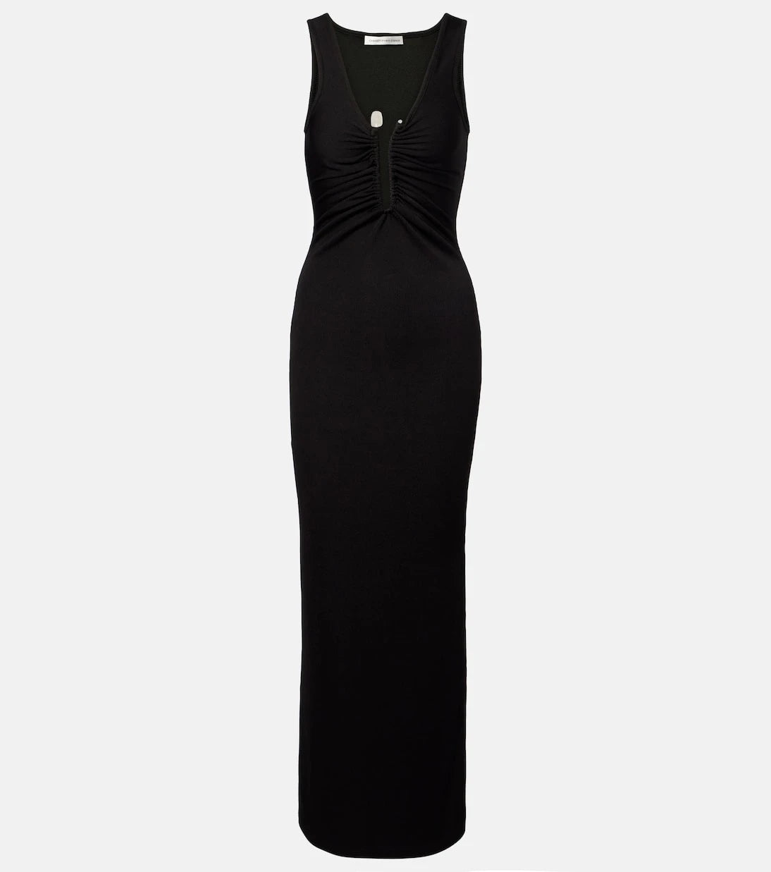 Christopher Esber - Crystal Pin embellished jersey maxi dress