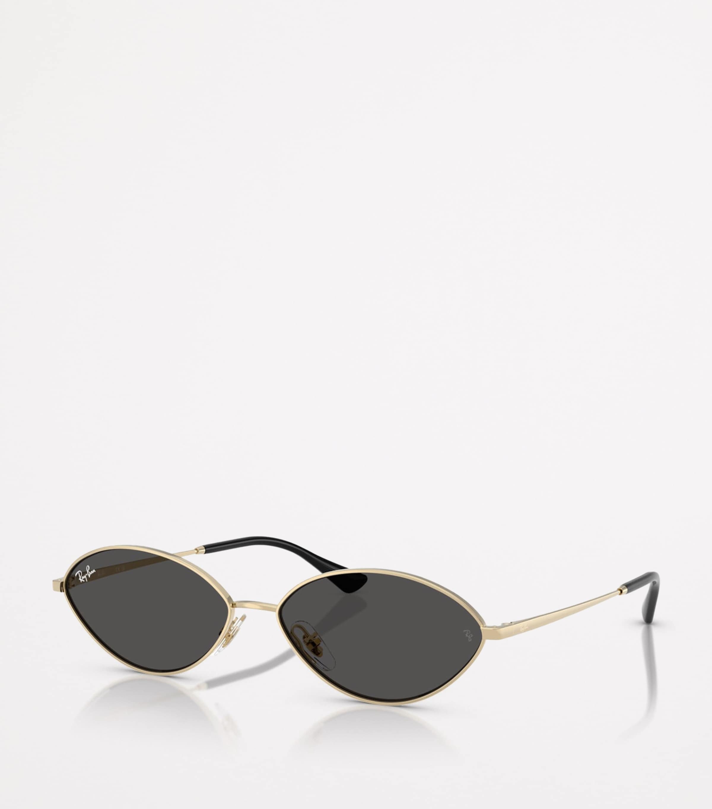 Ray-Ban Gold RB3757 Kai Bio-Based Oval Sunglasses
