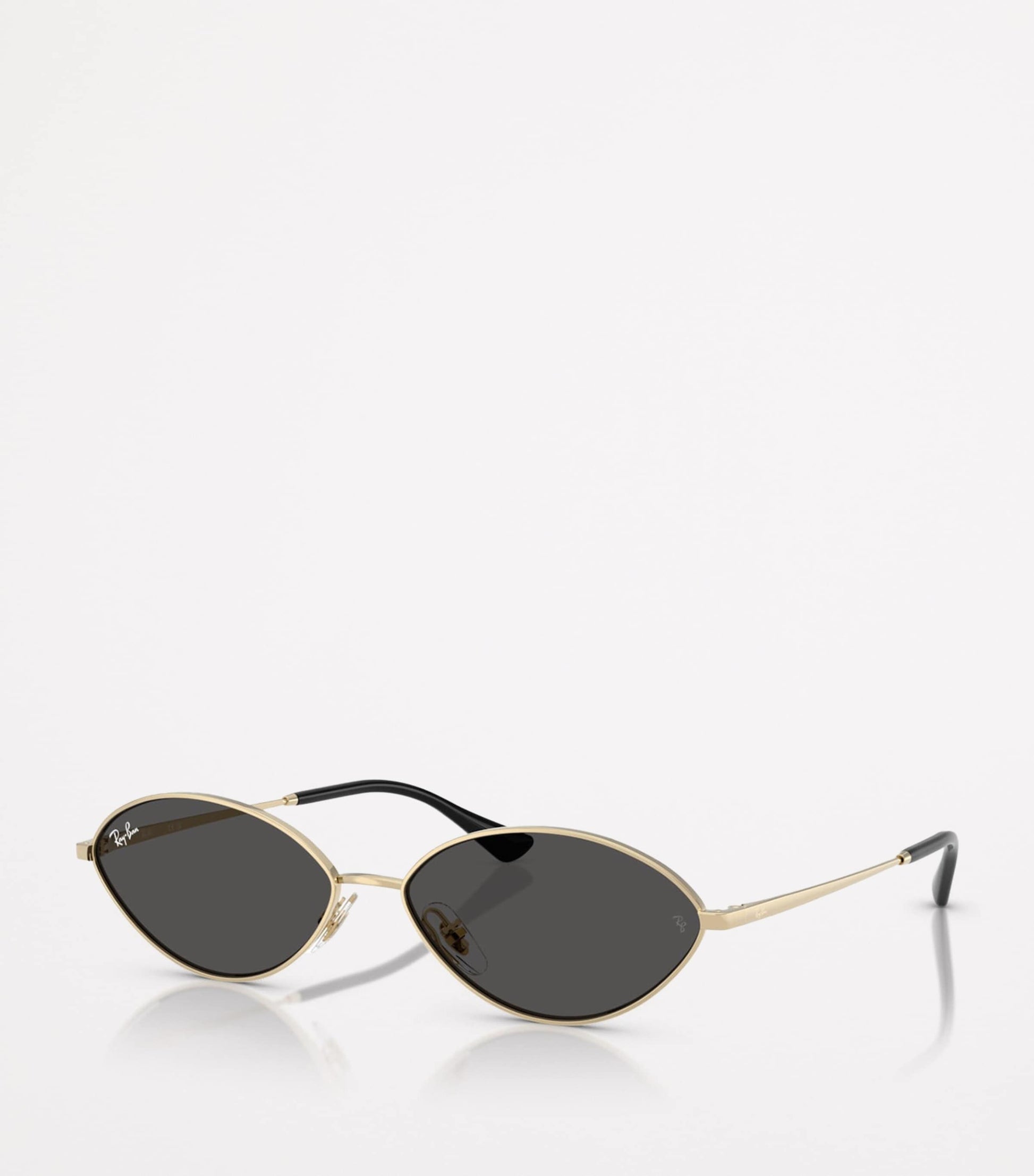 Ray-Ban Gold RB3757 Kai Bio-Based Oval Sunglasses