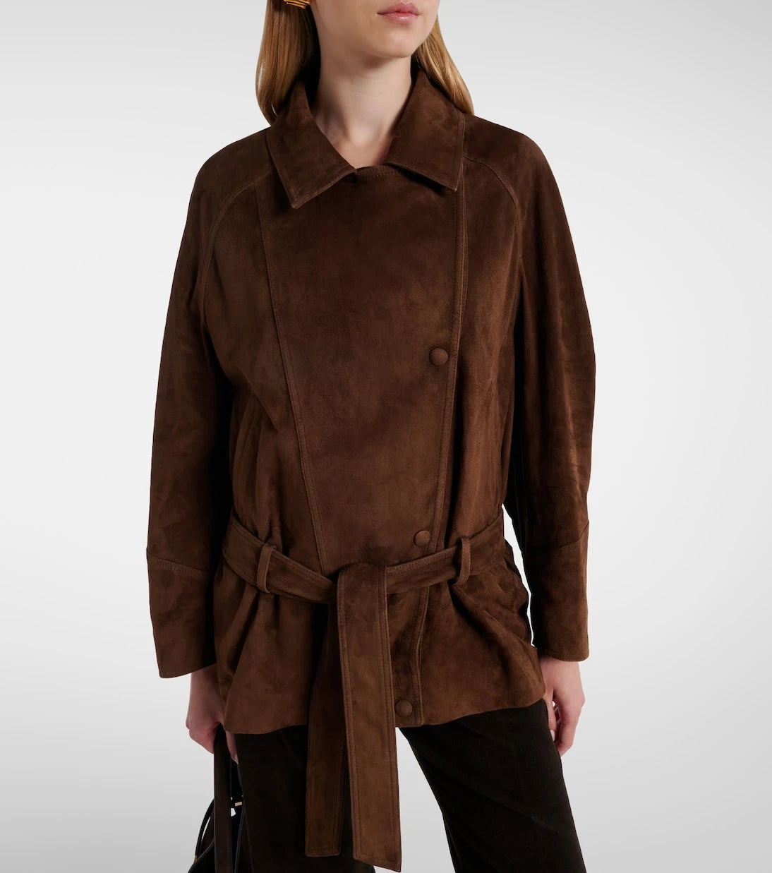 Nour Hammour - Buffy suede jacket