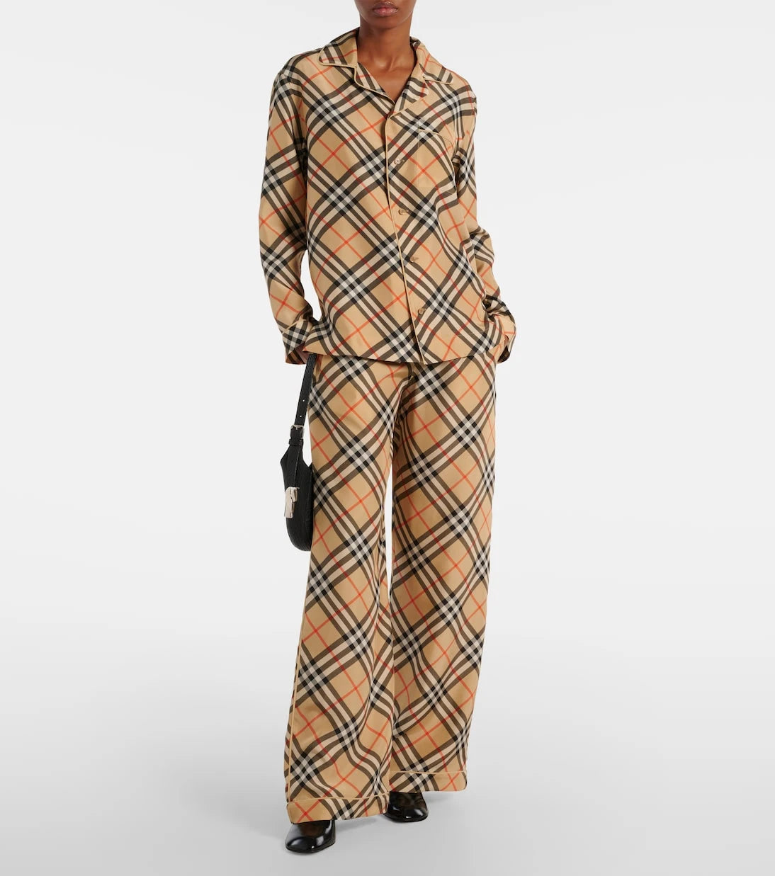 Burberry - Knitted silk top