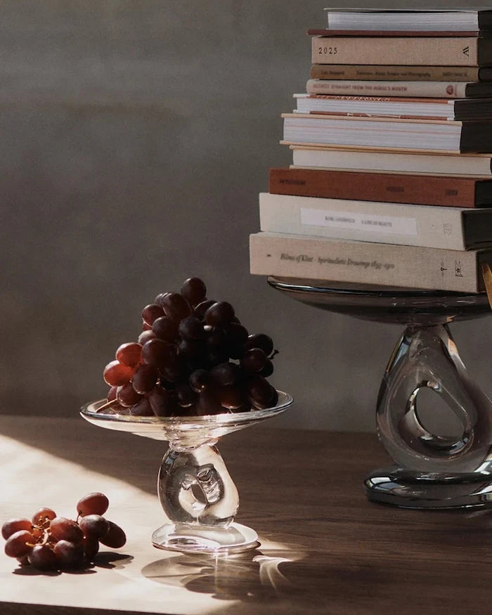 ferm LIVING Damo Glass Merkez Parçası 21 cm