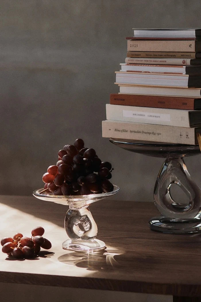 ferm LIVING Damo Glass Merkez Parçası 21 cm