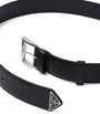 Prada Black Leather Belt