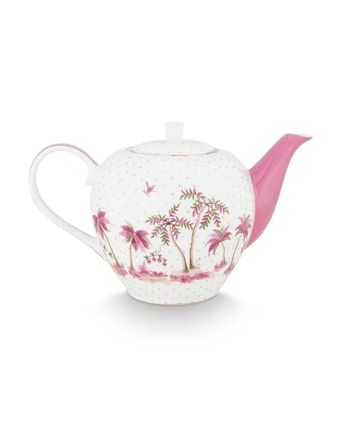 Pip Studio Jolie Dots Gold Pink 1,6 L Çaydanlık