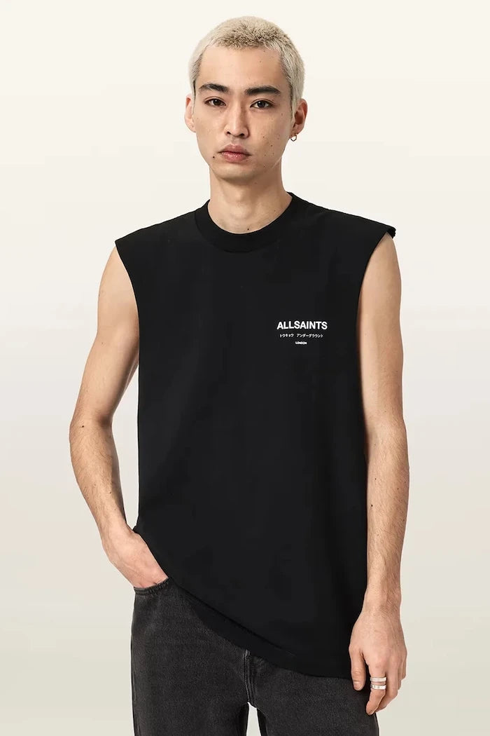 AllSaints тениска мъжка от памук UNDERGROUND