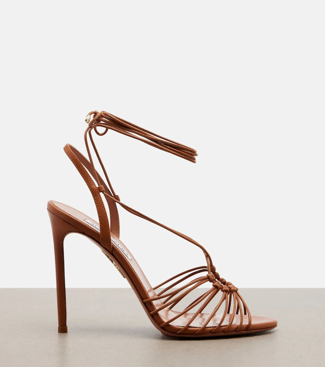 Aquazzura - Ritmo leather sandals