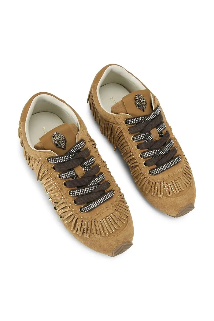 Kurt Geiger London Islington Fringe Sneaker Kadın Deri Sneakers