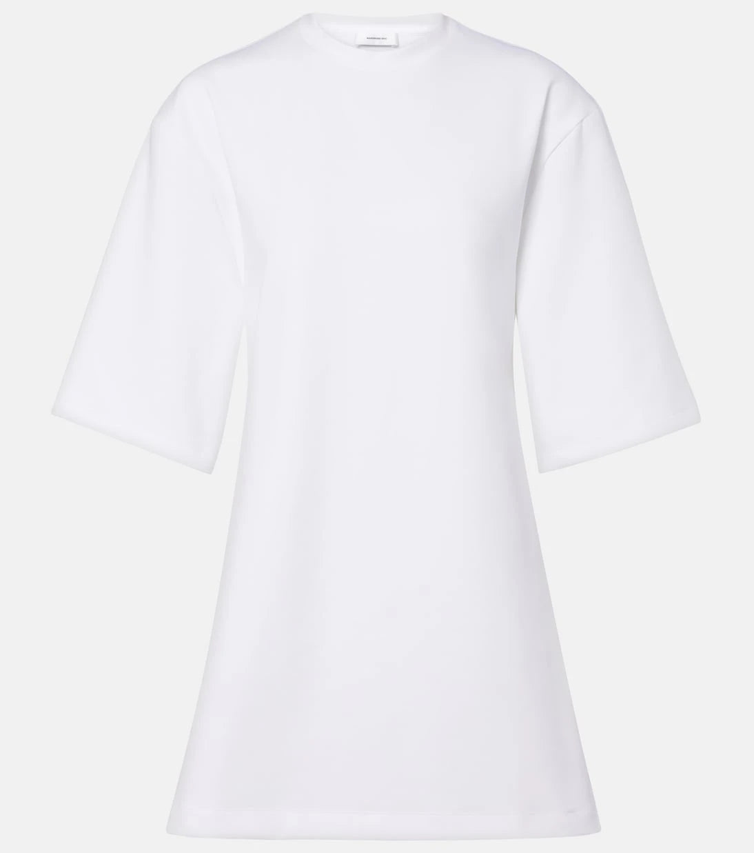 Wardrobe.NYC - Open-back cotton-blend jersey minidress