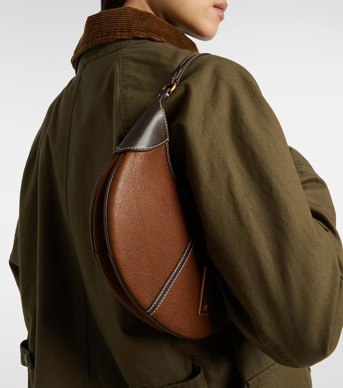 Polo Ralph Lauren - Polo ID Small leather shoulder bag