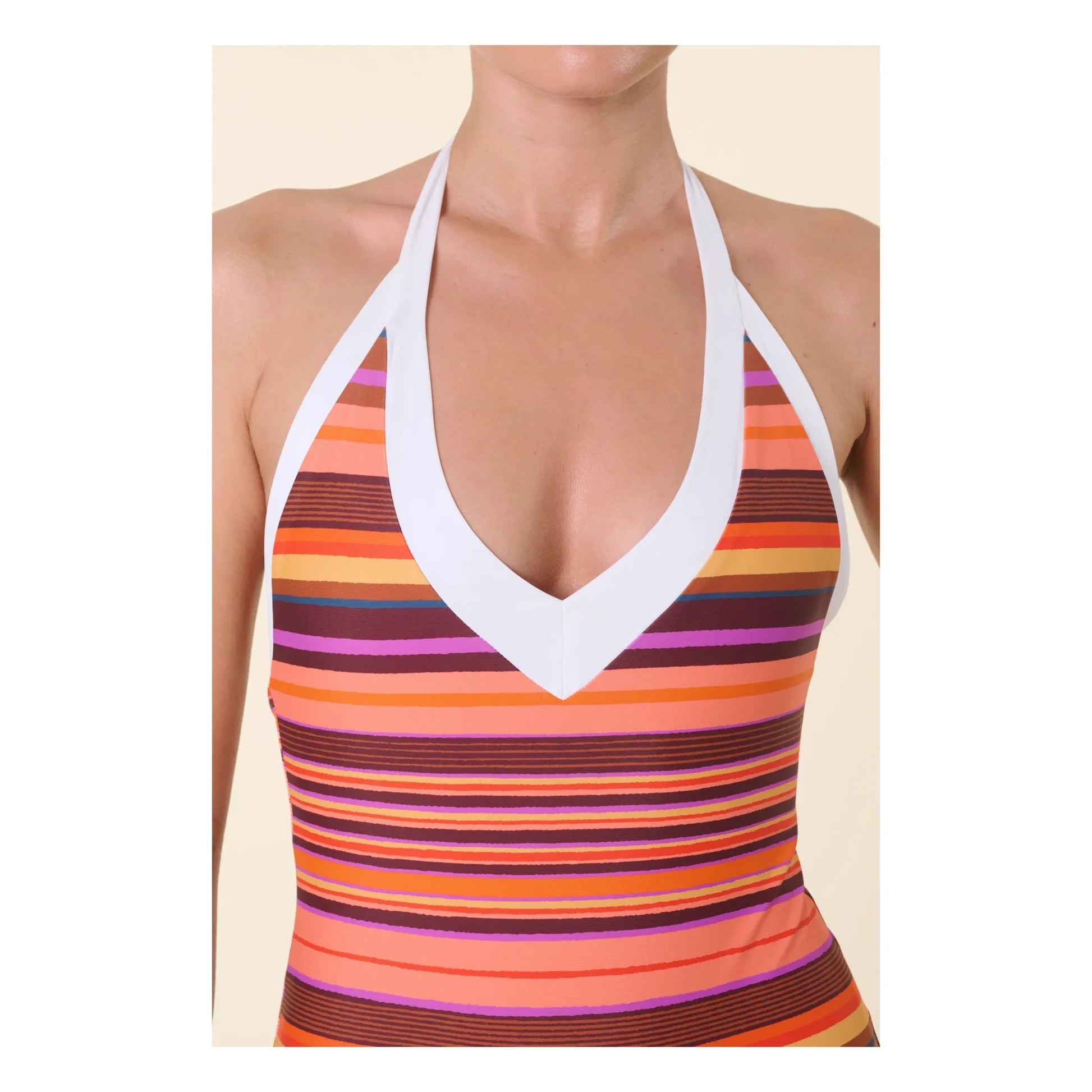 Casa Rosa - One-piece swimsuit Grazia | Pink