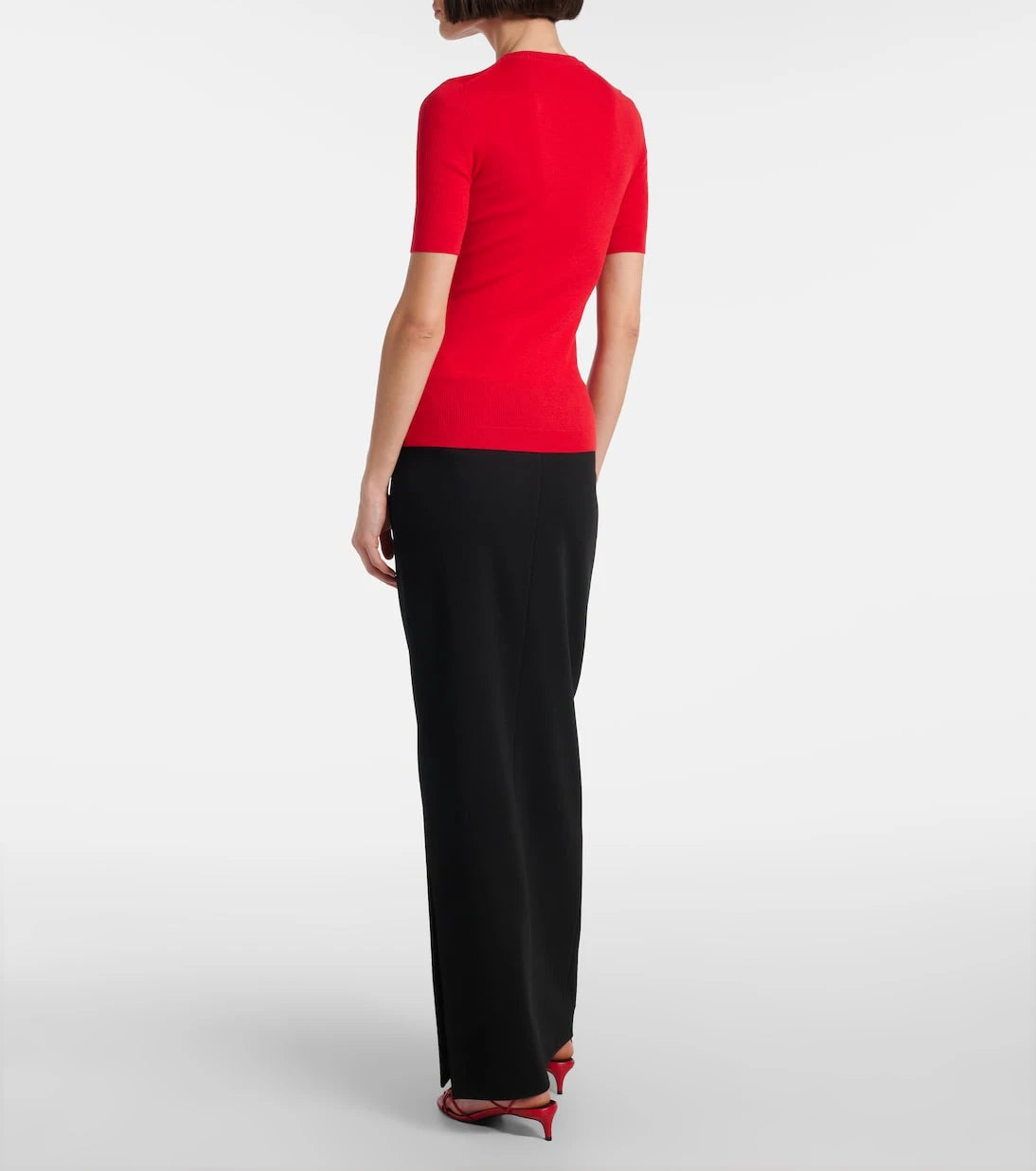 Khaite - Celina ribbed-knit wool-blend top