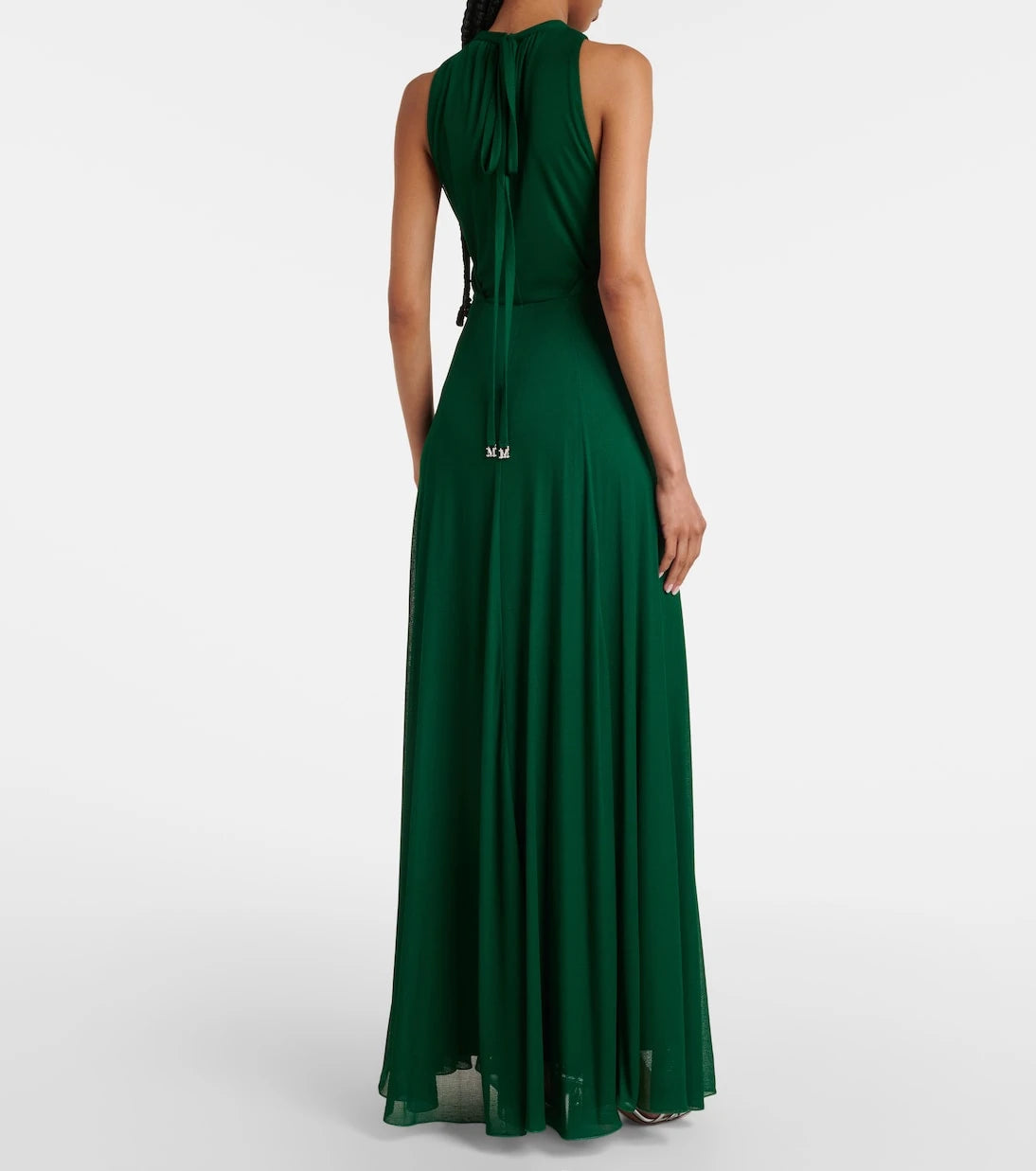 Max Mara - Carnet mesh jersey maxi dress