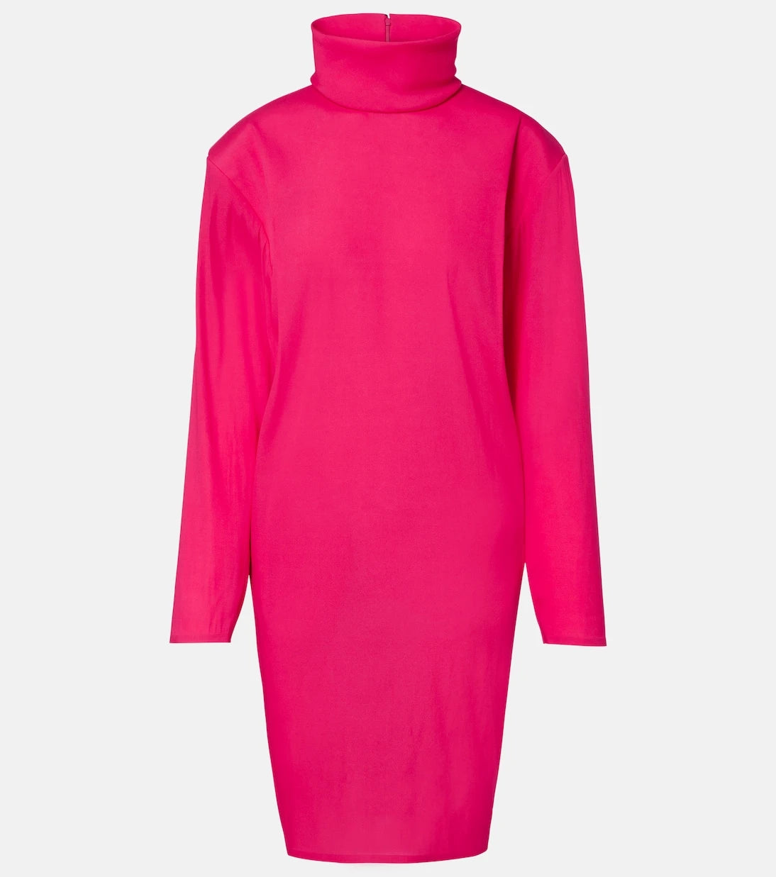 Saint Laurent - Silk-blend midi dress