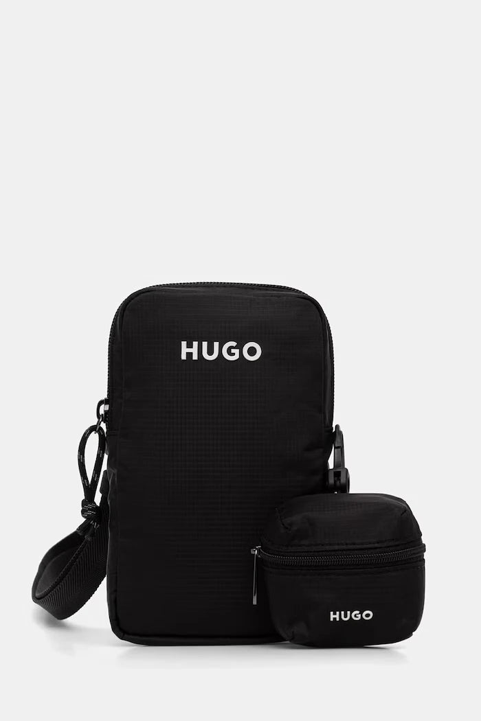 HUGO непромокаема мъжка чанта EVERETT PHONE HOLDER