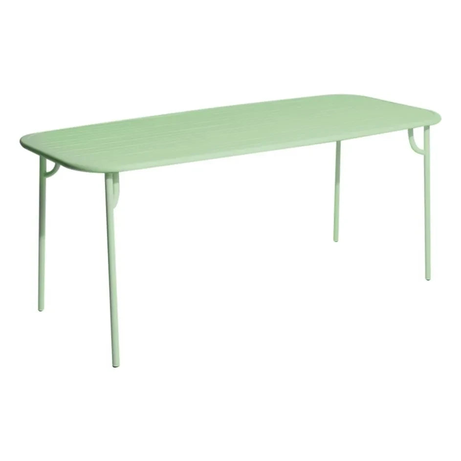 Petite friture - Week-end rectangular table | Pale green