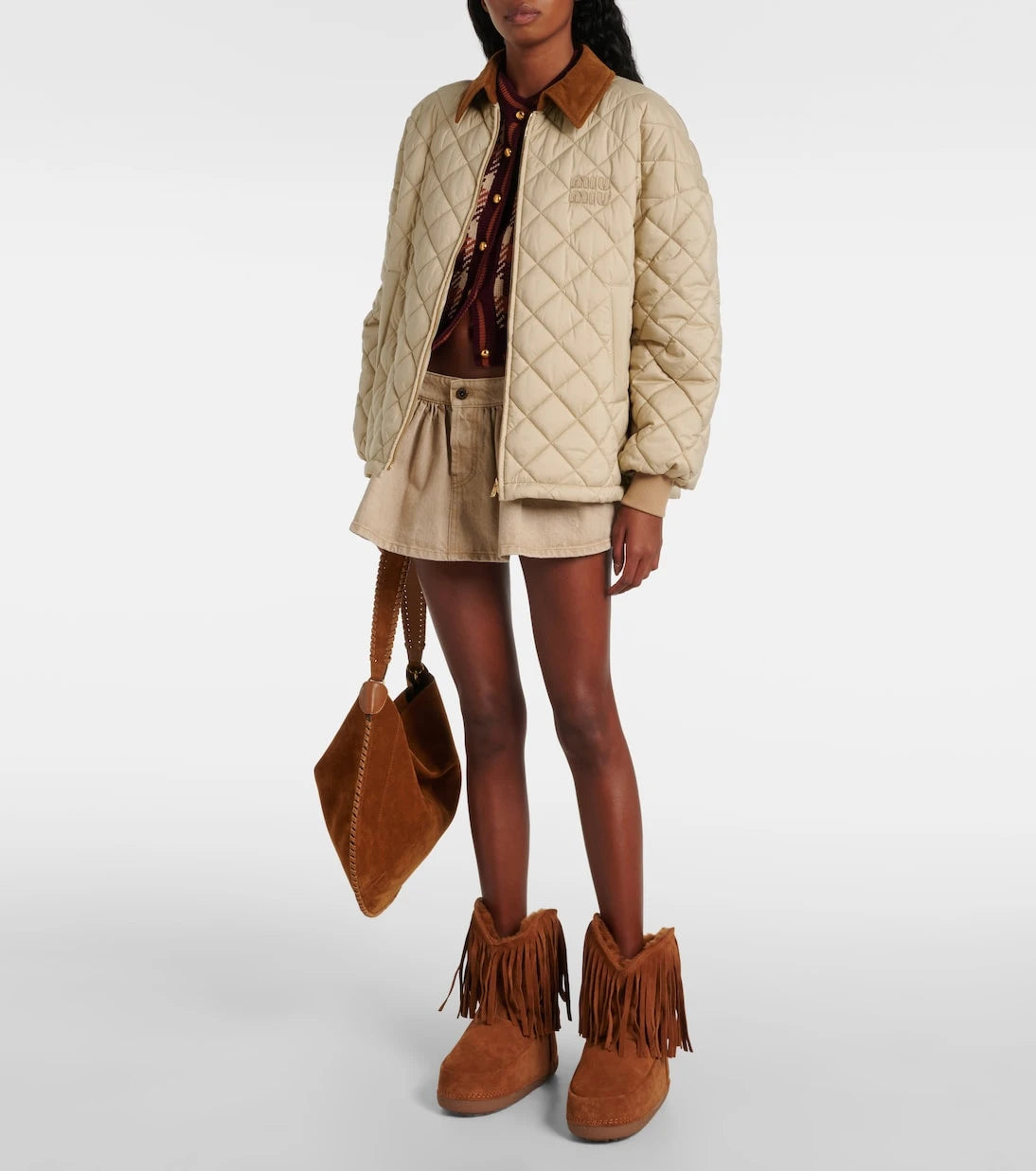 Inuikii - Cowboy Fringes suede snow boots