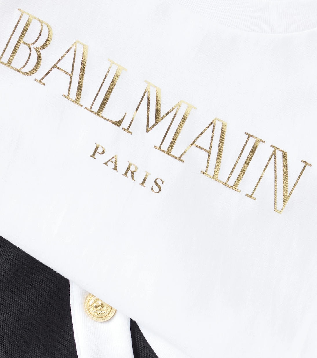 Balmain Kids - Cotton jersey dress