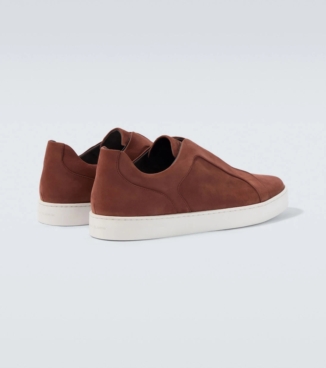Manolo Blahnik - Agilio suede sneakers