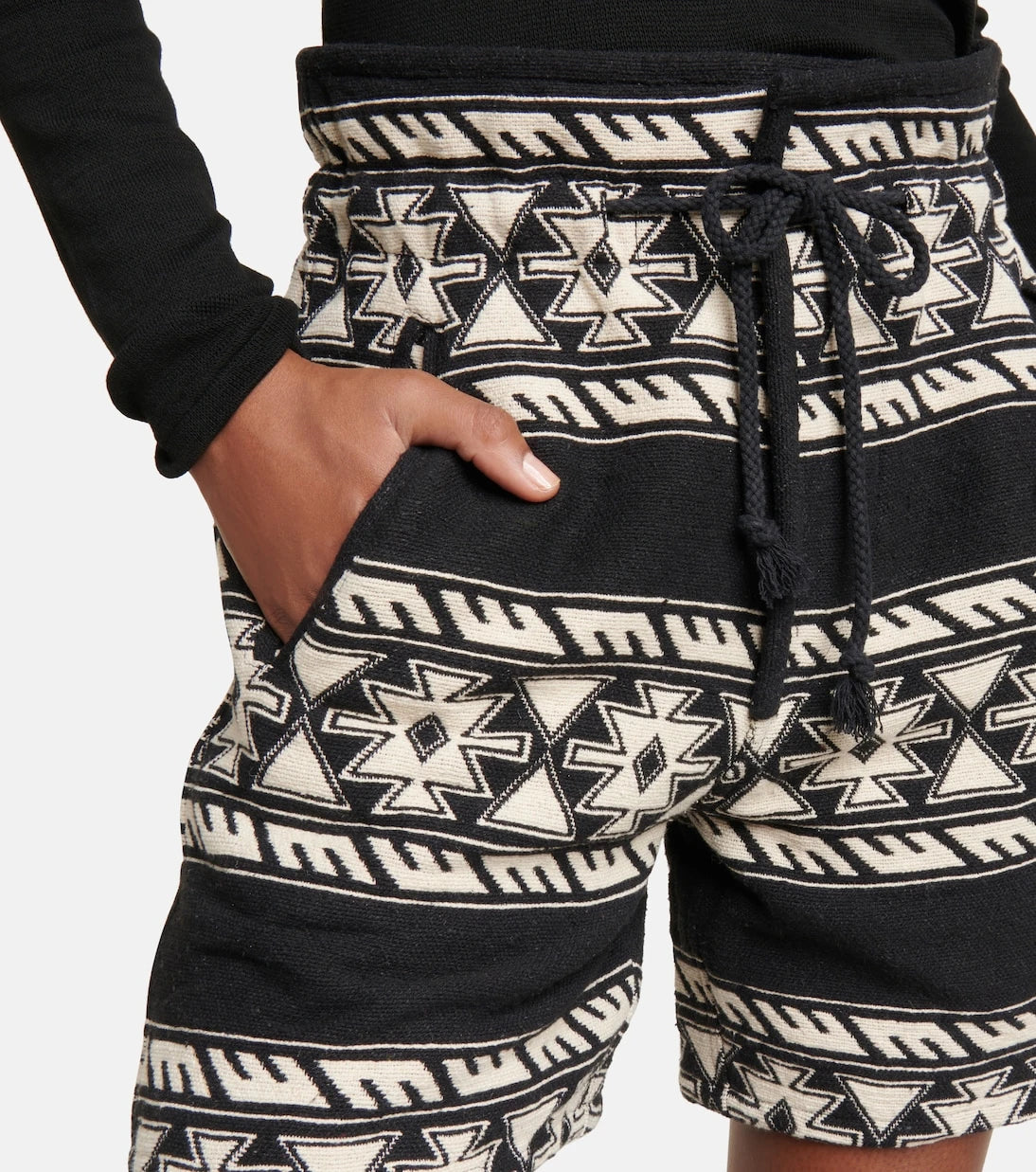 Marant Etoile - Linimaga embroidered shorts