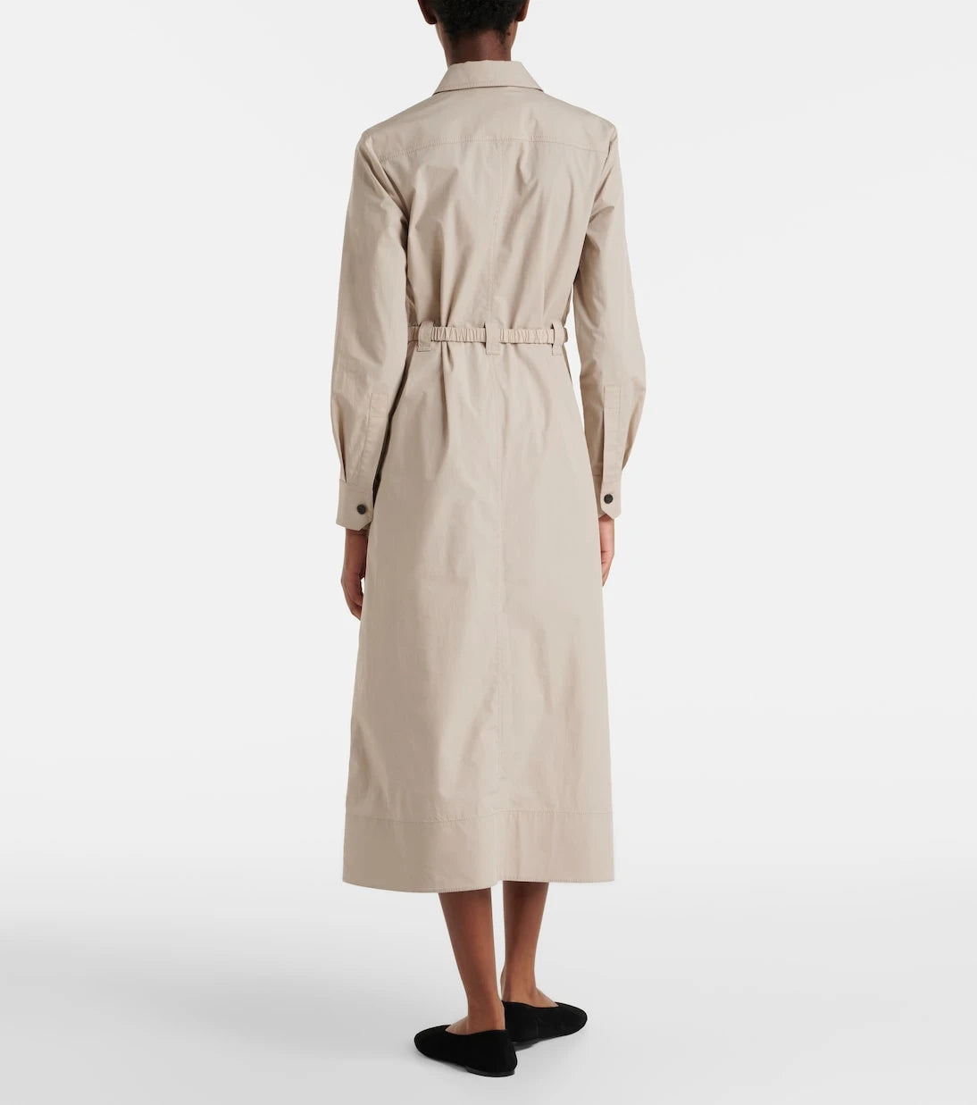 Tory Burch - Cotton-blend midi dress
