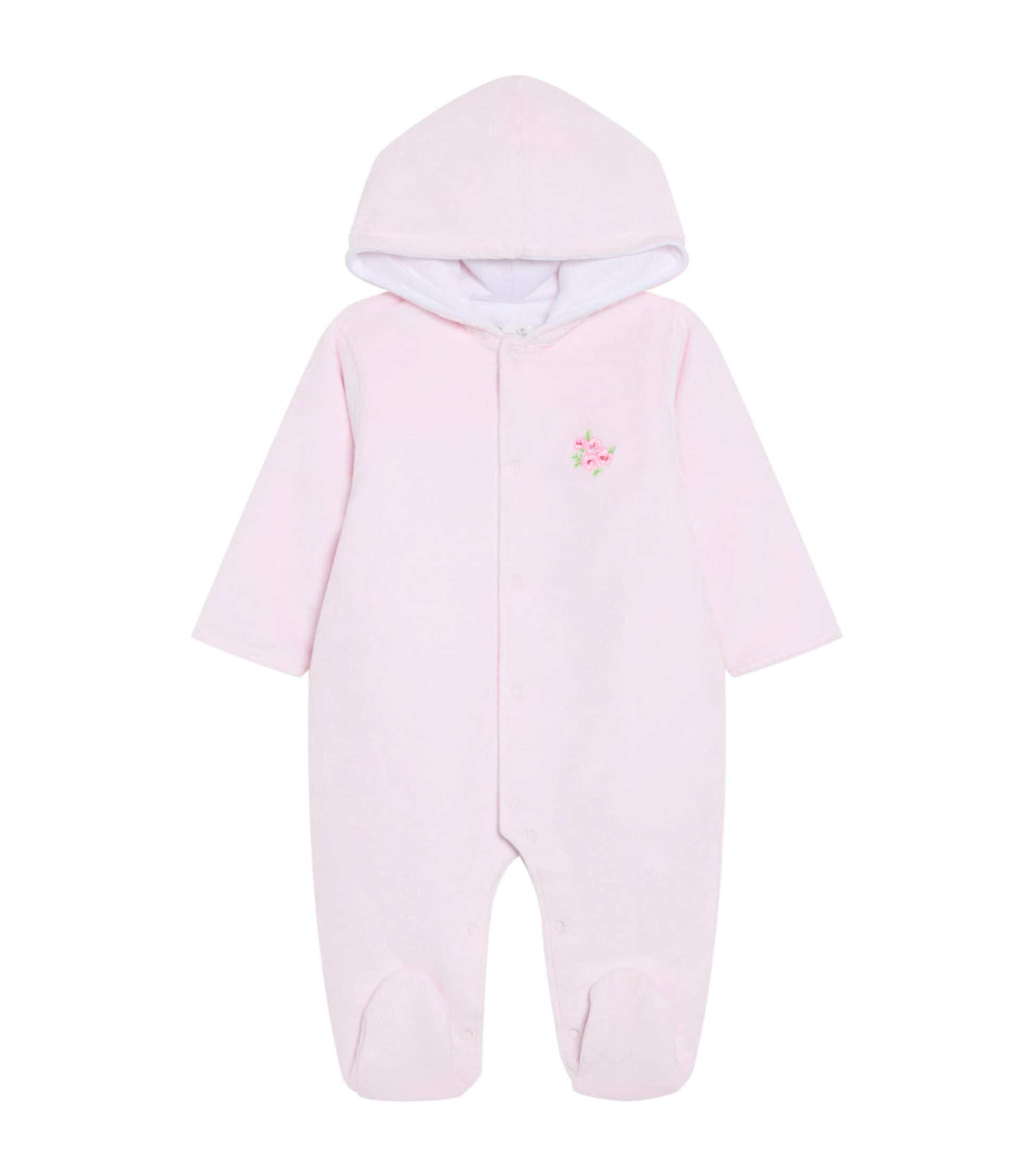 Kissy Kissy Hooded Roses and Blooms All-In-One (0-9 Months)