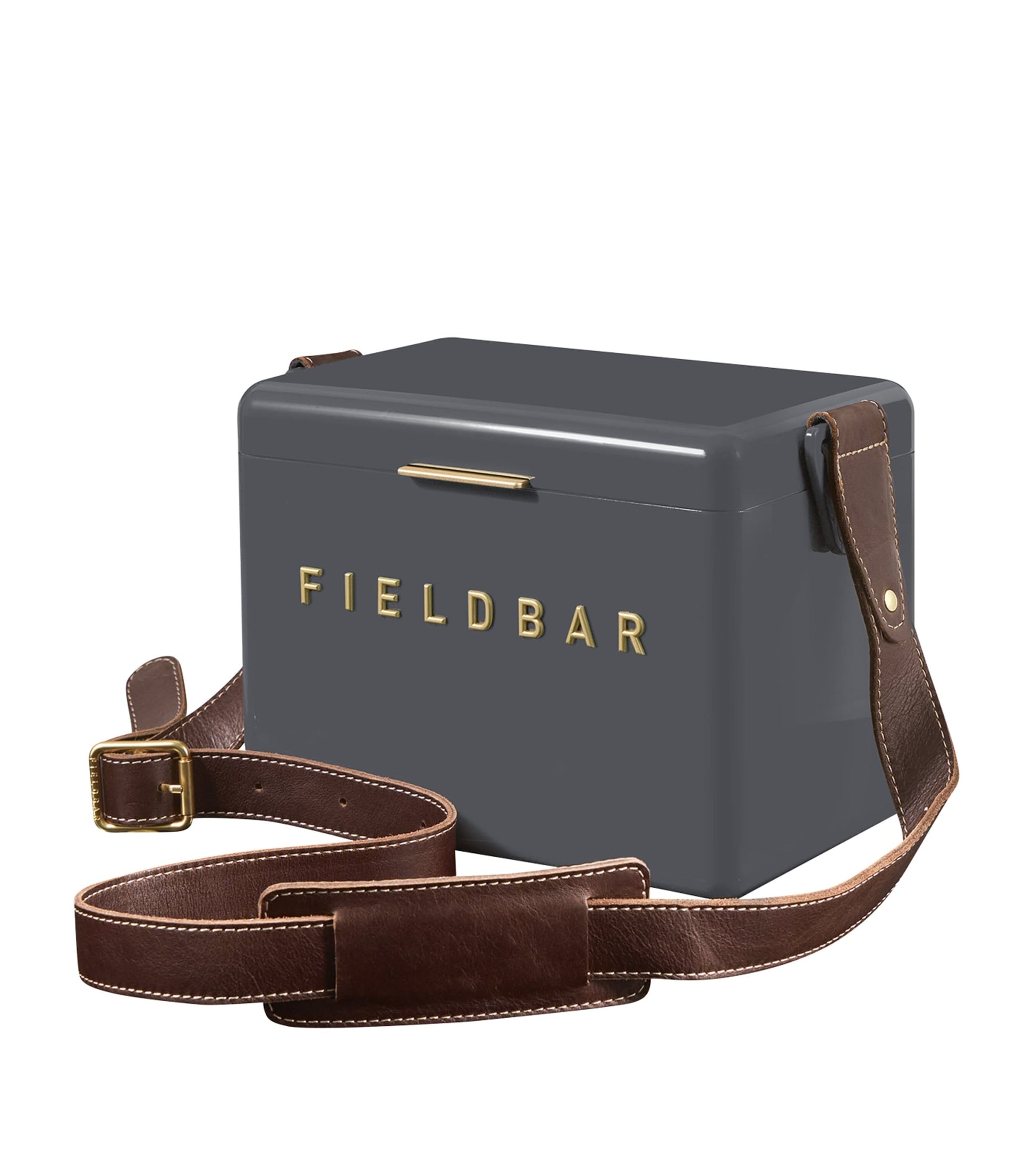 Mini Bar Cooler Box with Leather Sling (4L)