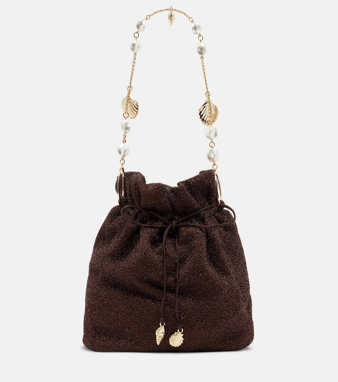 Oséree - Lumière Small embellished bucket bag