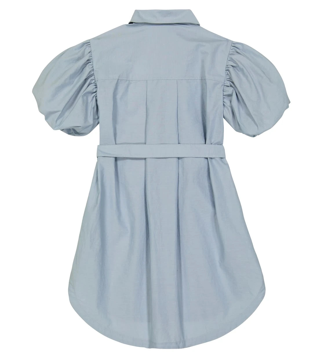 Brunello Cucinelli Kids - Embellished puff-sleeve dress