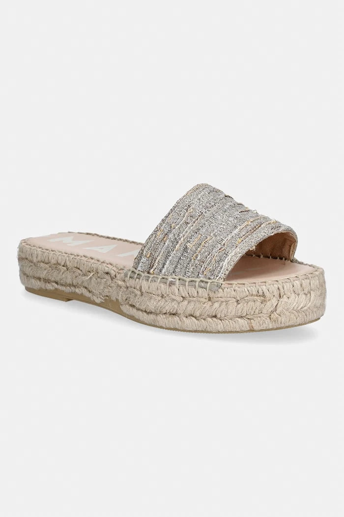 Manebi Kadın Altın Espadril Sandalet