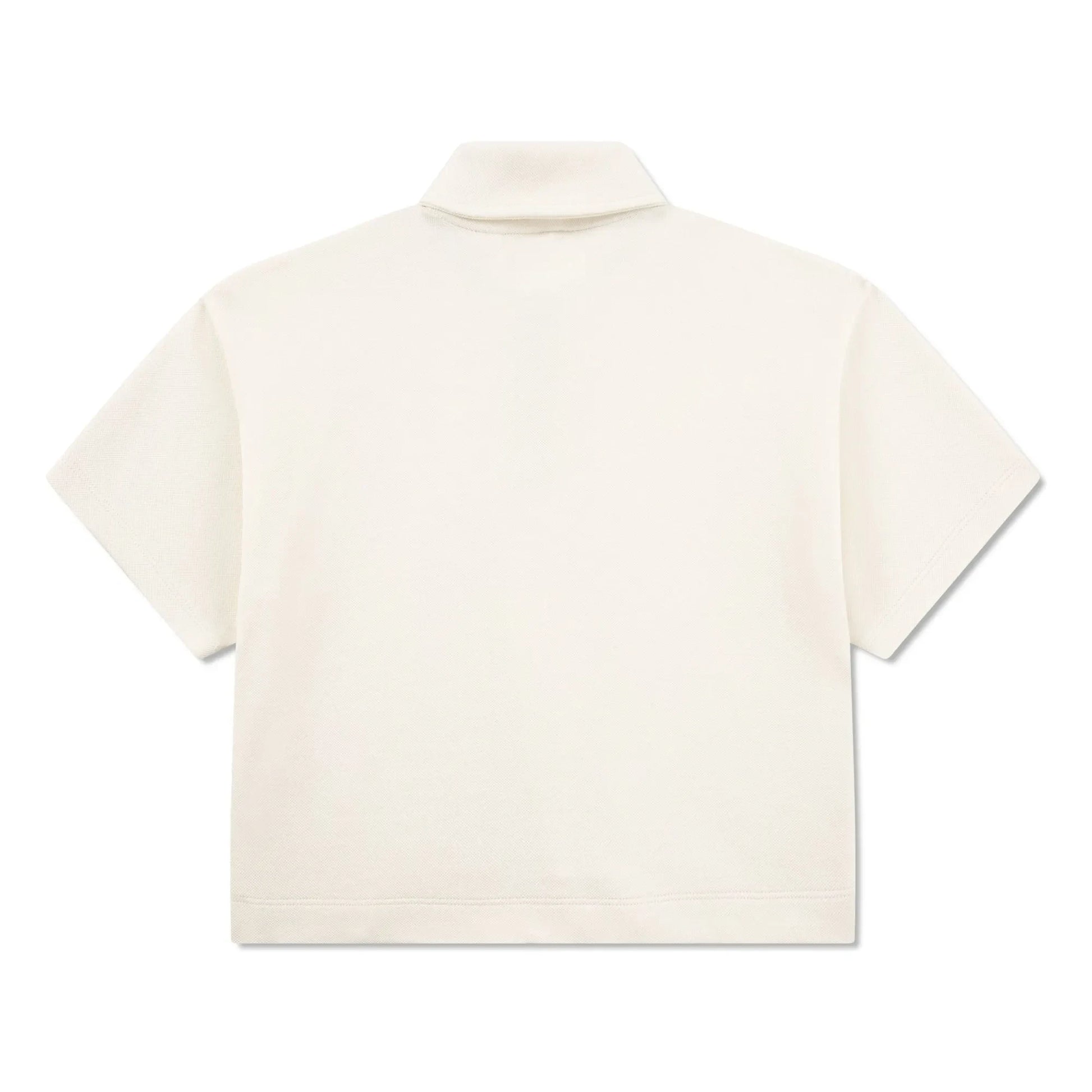 Lacoste - Oversize logo polo shirt Organic cotton | Ecru