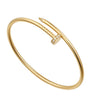 Small Yellow Gold and Diamond Juste un Clou Bracelet
