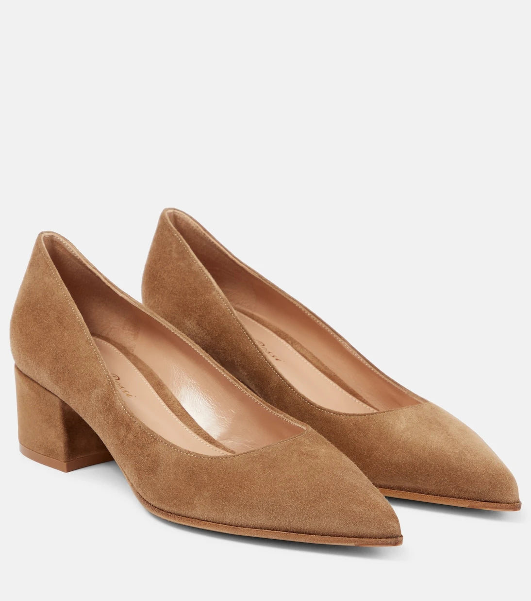 Gianvito Rossi - Piper suede pumps