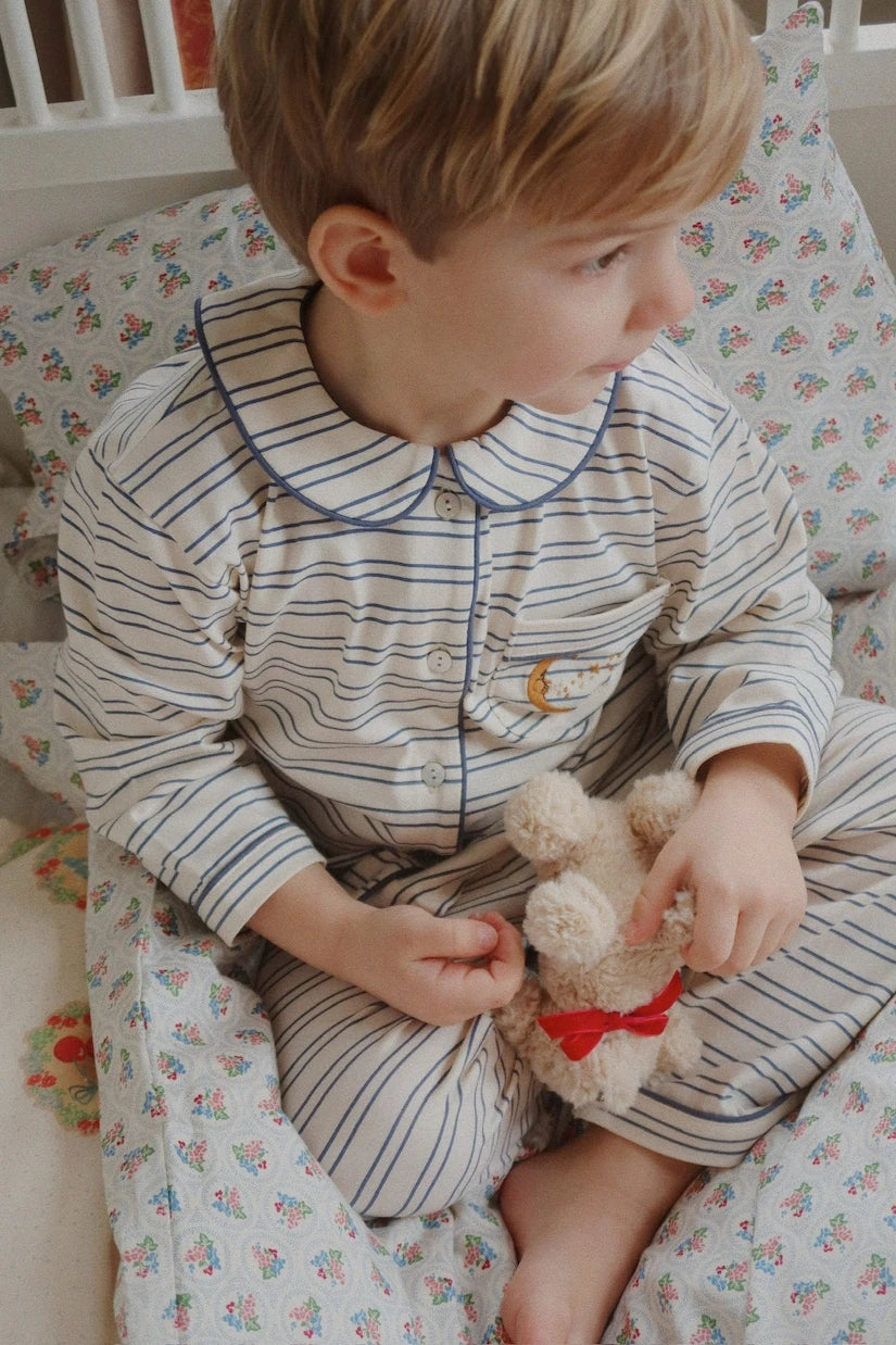 Konges Sløjd - Pio striped cotton jersey pajama set