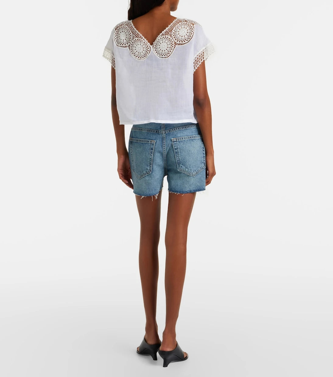 Nili Lotan - Cobain denim shorts