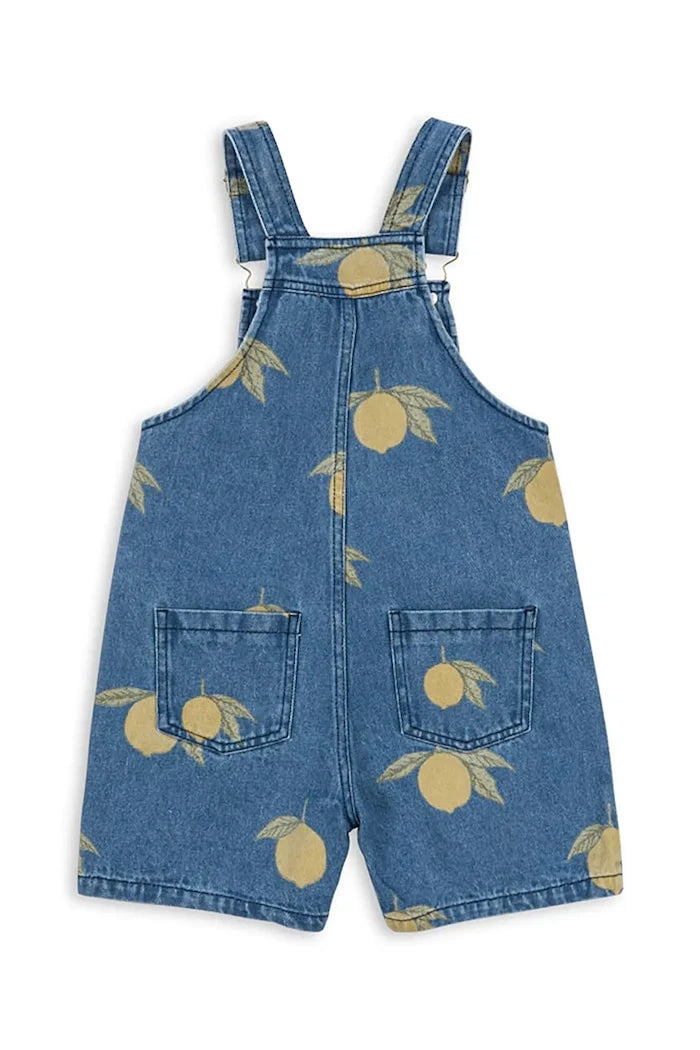 Konges Sløjd MAGOT OVERALLS GOTS Çocuk Denim Tulum