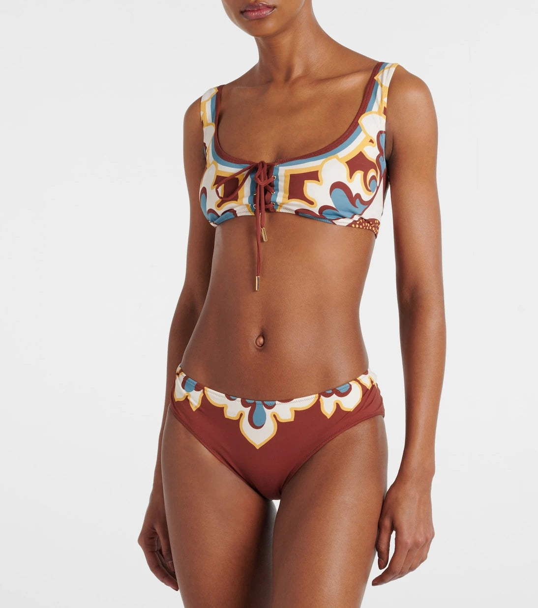 La DoubleJ - Sunset printed bikini bottoms