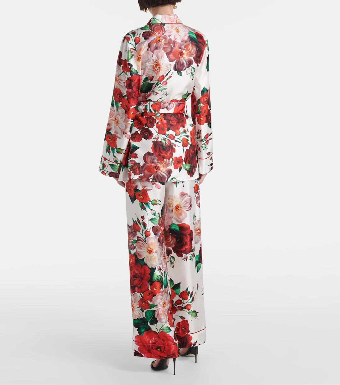 Dolce&Gabbana - Floral silk satin shirt
