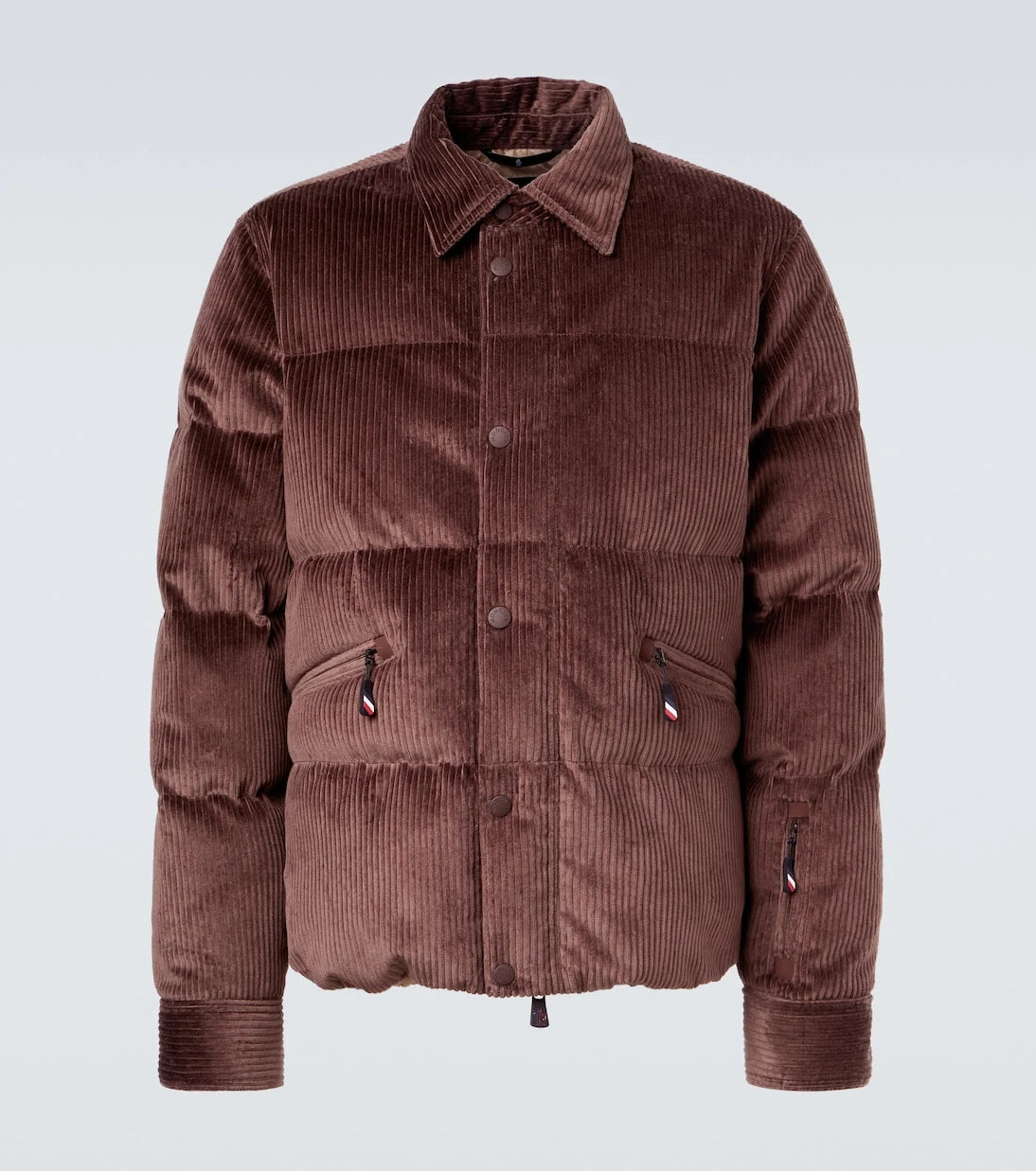 Moncler Grenoble - Elgon cotton corduroy down ski jacket