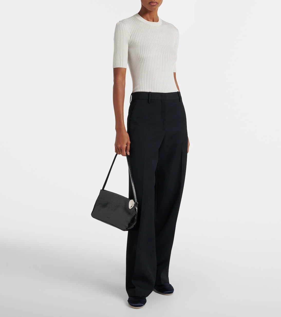 Jil Sander - Etage satin sneakers