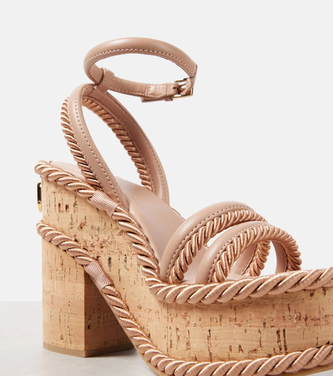 Valentino Garavani - VLogo Summerblocks leather platform sandals