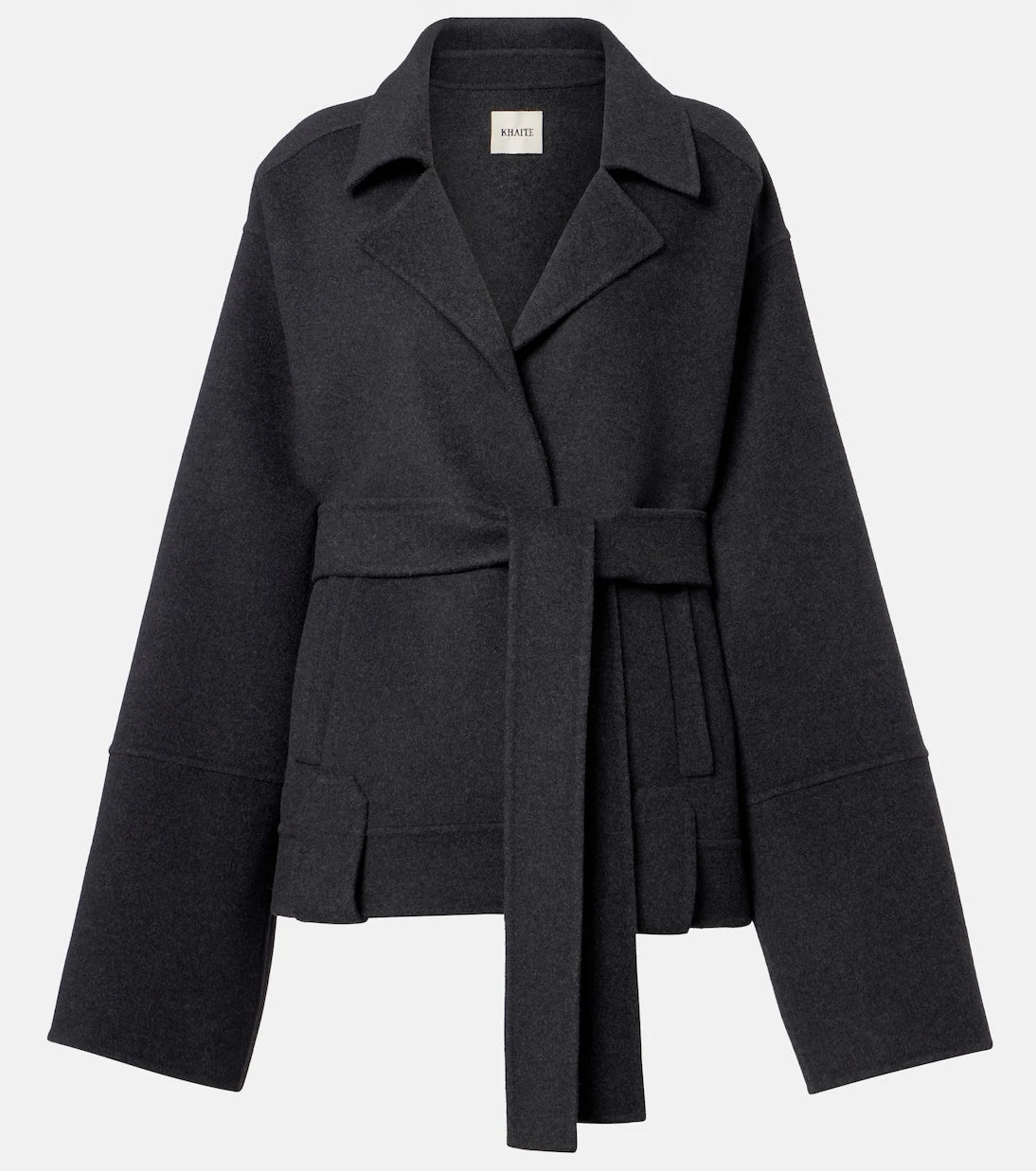 Khaite - Alder belted wool jacket