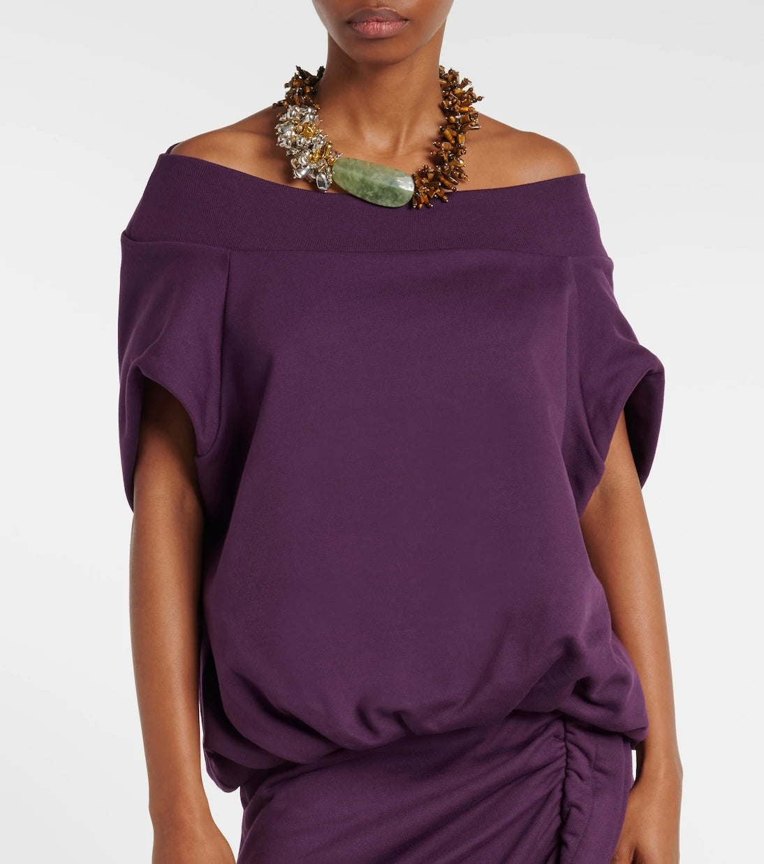 Dries Van Noten - Cocoon cotton jersey sweatshirt