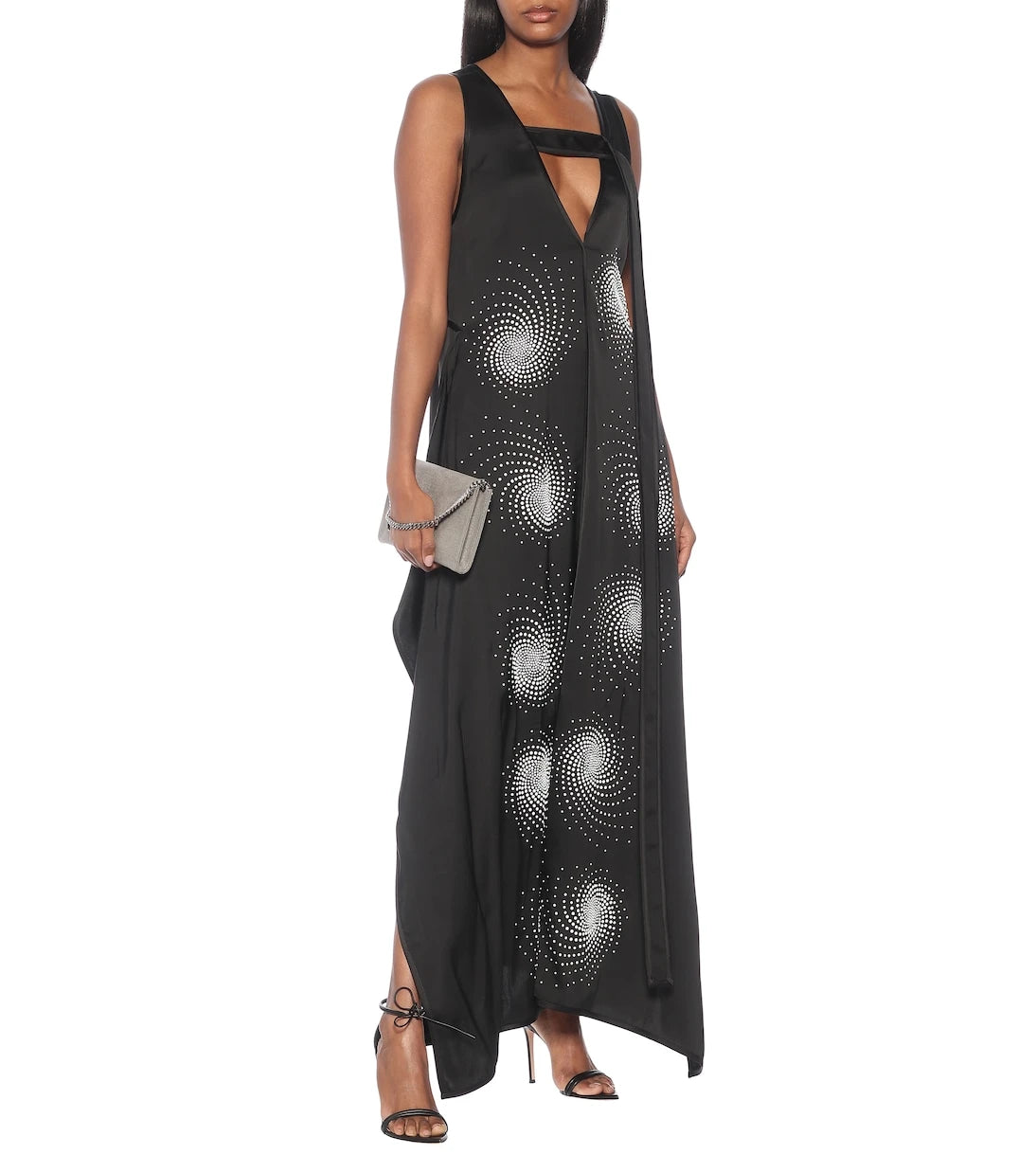 Stella McCartney - Embellished stretch-satin gown