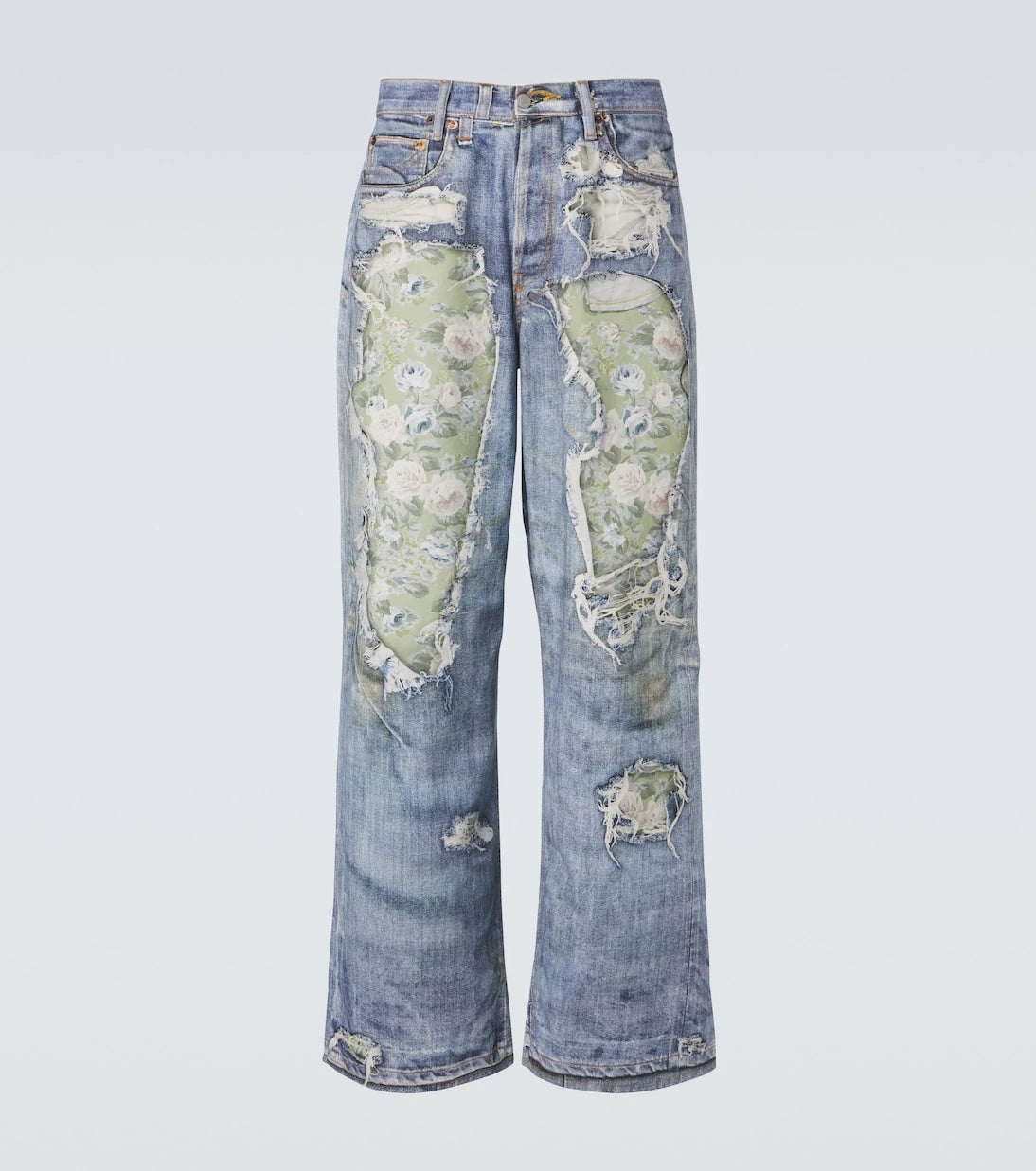 Acne Studios - 1981 trompe l’œil wide-leg jeans